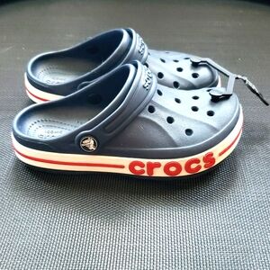 Crocs Bayaband Clogs  Navy Blue/Pepper Size C13